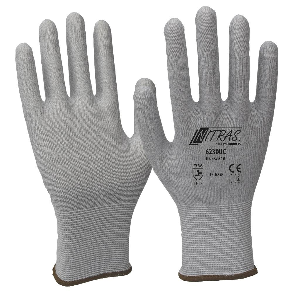Handsker 3 ESD Antistatiske strikkede handsker Carl Jensen A/S