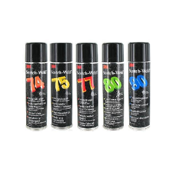 3 Spray lim 75 flytbart klæbestof carl jensen